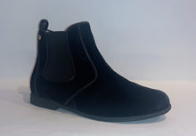 Manuela De Juan Black Velvet Booties