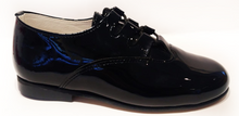 Shawn & Jeffery Black Patent Leather Oxford Dress Shoes