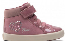 Geox Gisli Dark Pink Girls Hightop Sneakers