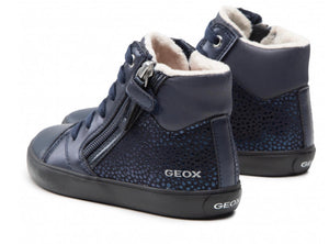 Geox Gisli Navy Hightop Sneakers