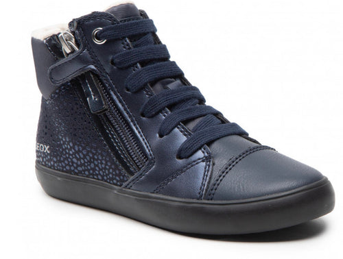 Geox Gisli Navy Hightop Sneakers