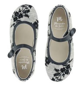 Manuela De Juan Girls Floral Mary Jane Shoes