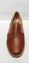 Venettini Lugguage Weave Slip On Smoking Shoe Loafer