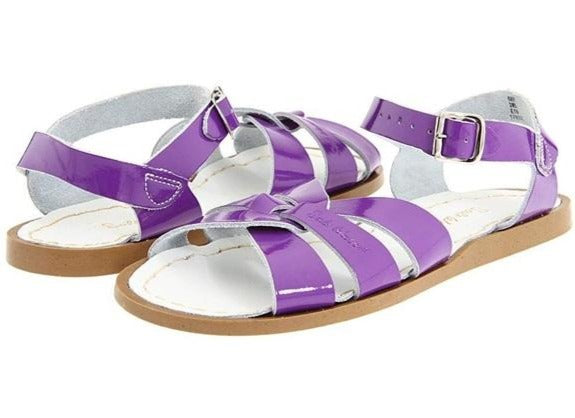 Purple Salt Water Sandals